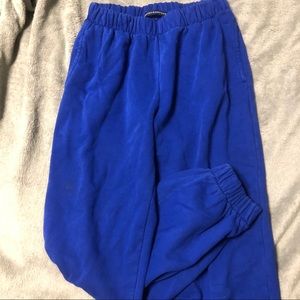 Blue brandy Melville sweat pants